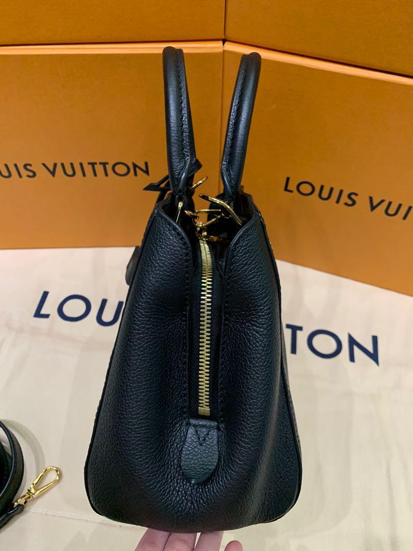 LV Montaigne BB Noir Empreinte Monogram, Luxury, Bags & Wallets, Sling Bags on Carousell