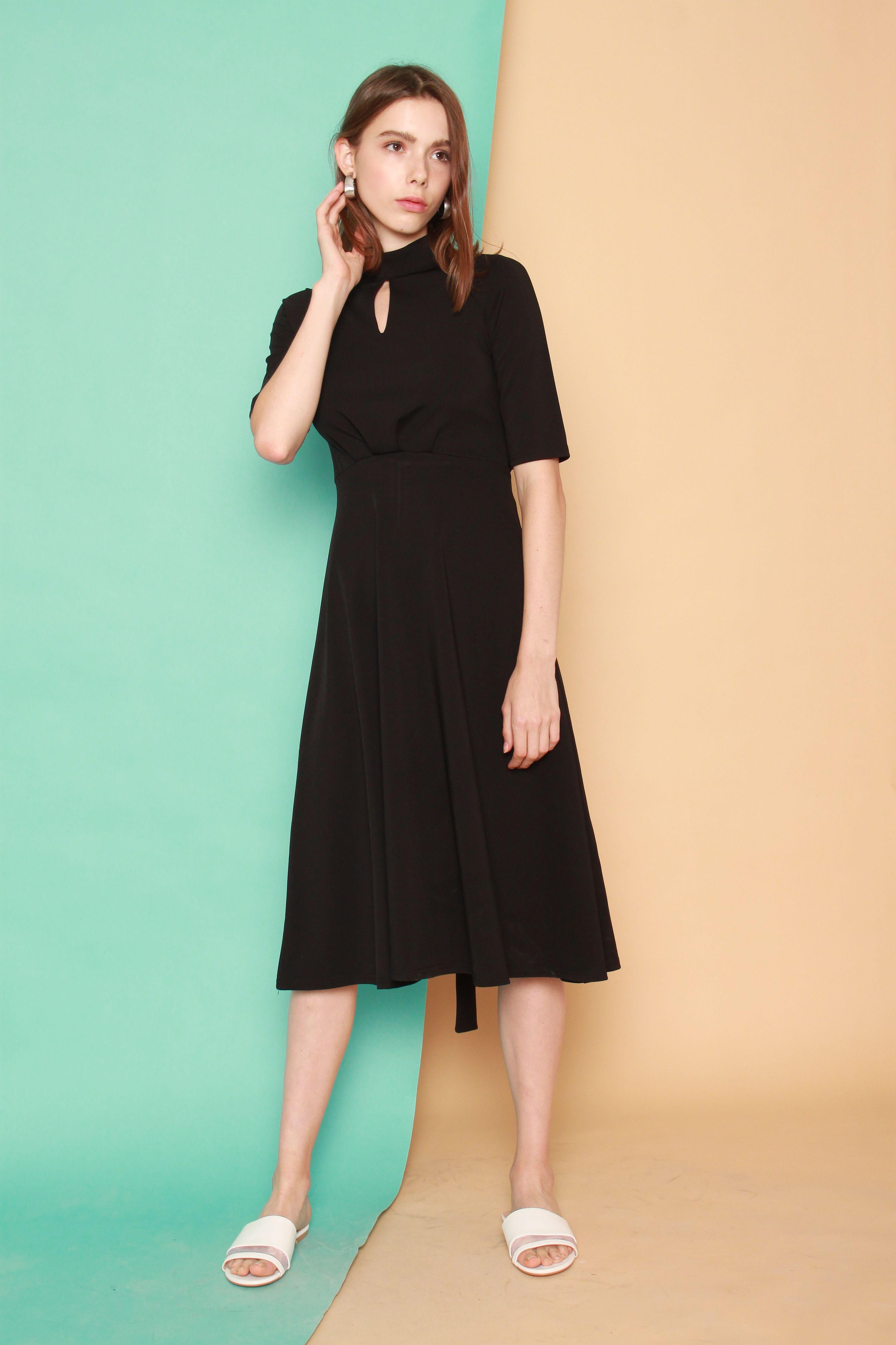 smart casual black dresses