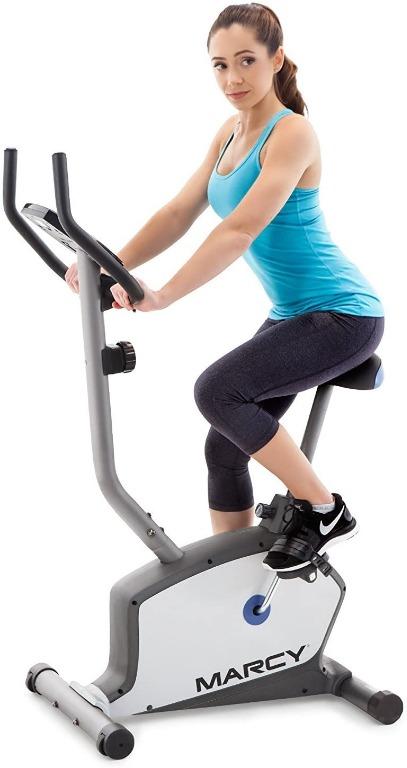 Marcy upright magnetic exercise bike sale