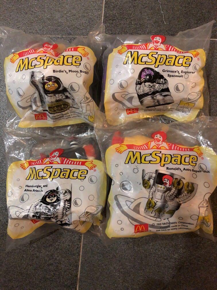Vintage 1998 McDonalds Happy Meal Toy Mcspace Birdies Moon Buggy 