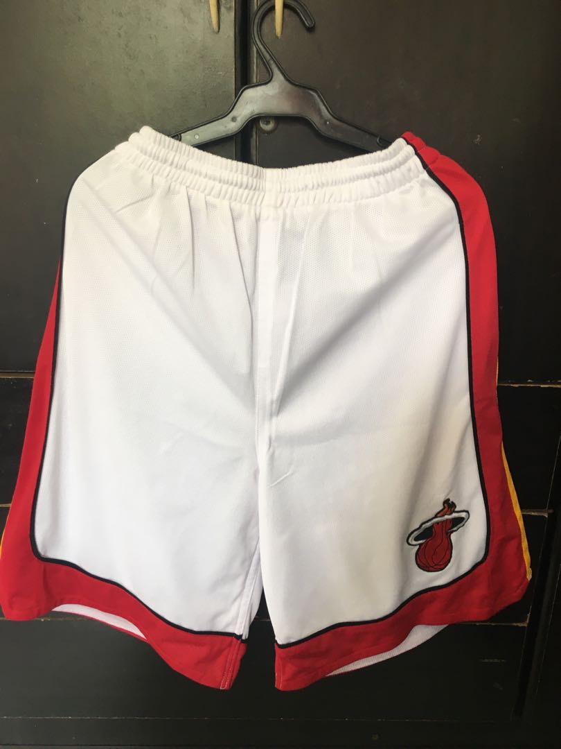 Miami Heat White Uniform Shorts, Women 