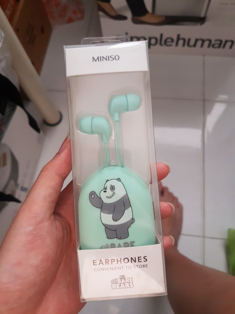 Miniso earphones we bare discount bears