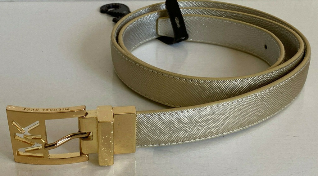 Michael kors belt gold store