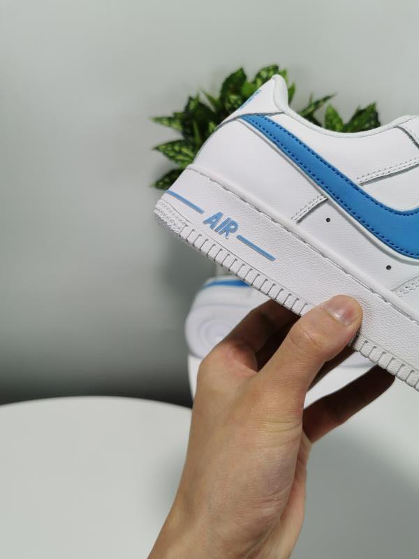 Nike air force online baby blue tick