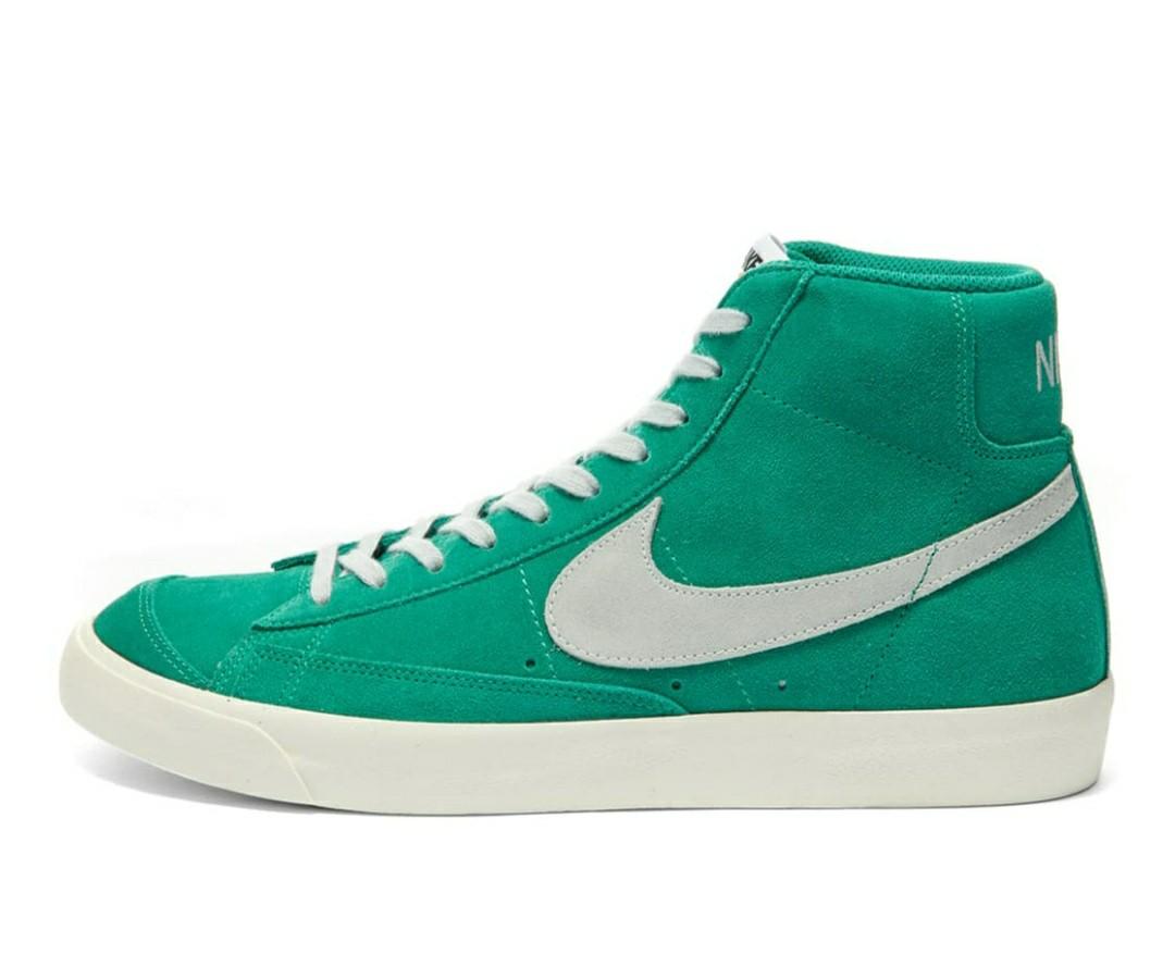 Nike Blazer Mid 77 - Green Suede, Men's 