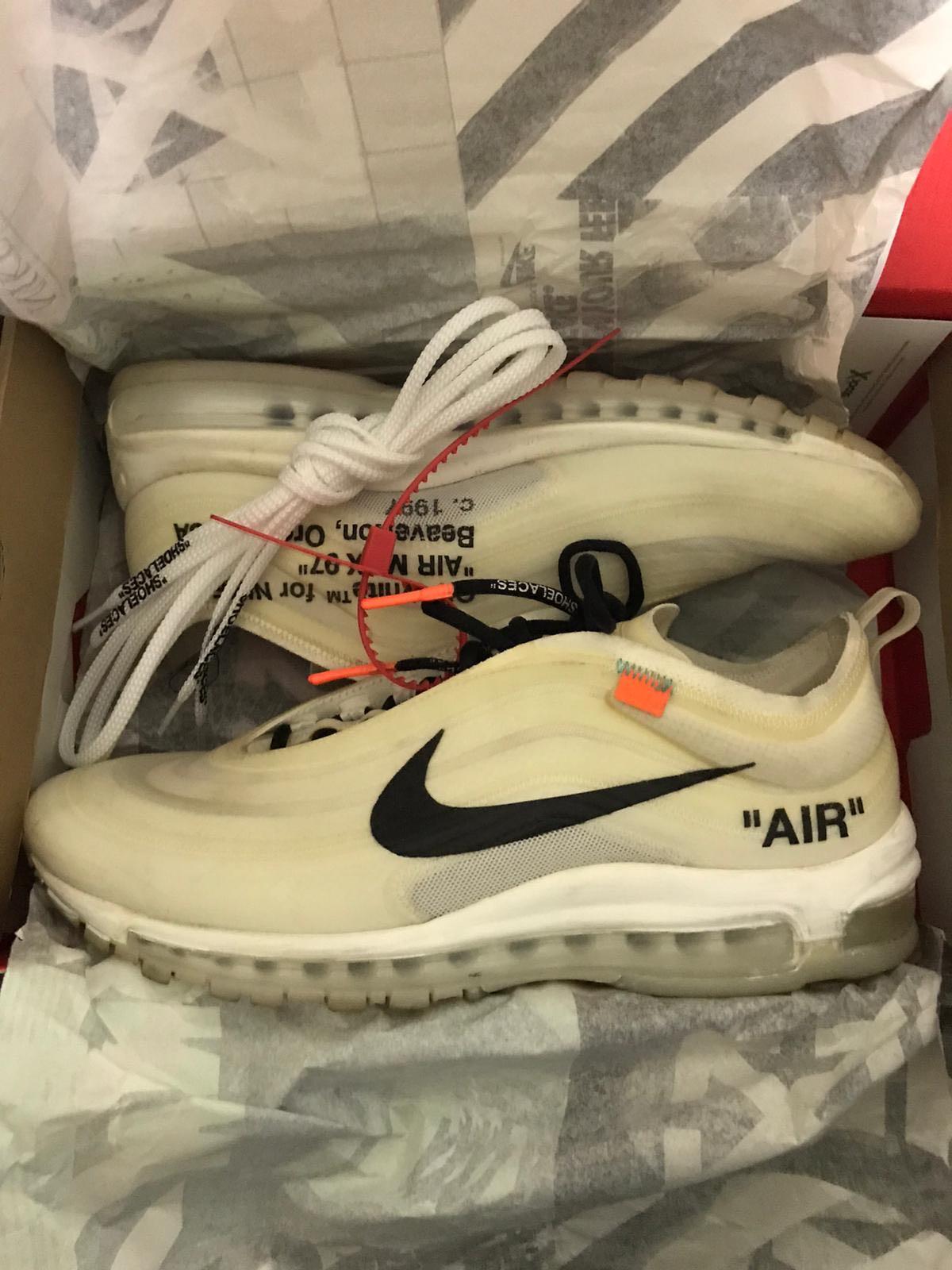 off white air max 97 yellowing