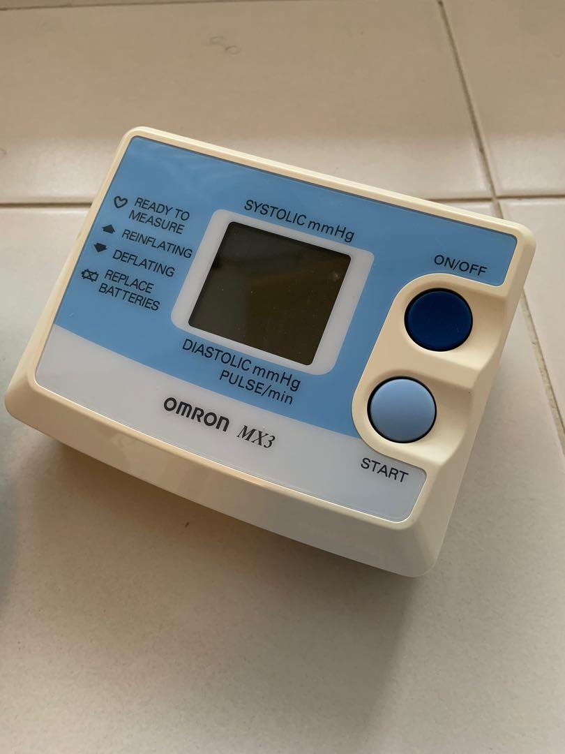 Omron MX3 Blood Pressure Monitor set, Health & Nutrition, Health ...