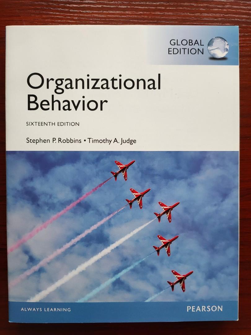 ORGANIZATIONAL BEHAVIOR (16TH EDITION), Hobbies & Toys, Books ...
