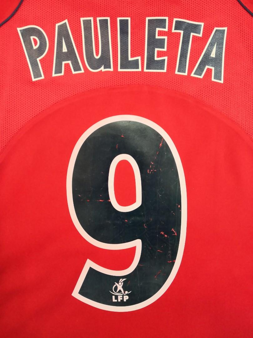 Paris Saint-Germain 2004-2005 away Pauleta Nike PSG France rare football  jersey