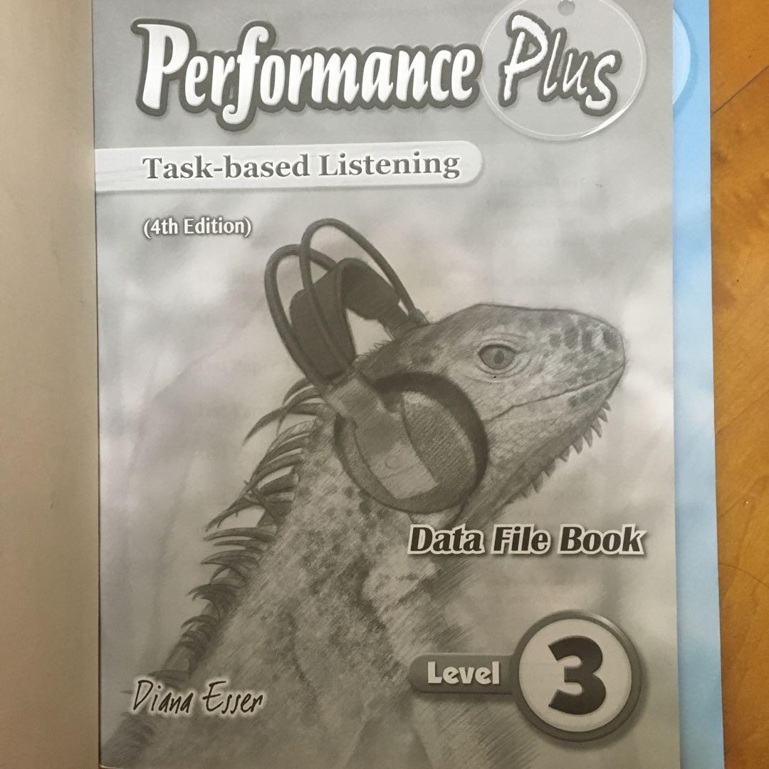 Performance Plus Task-based Listening Level3 （分類：補充練習）位於 Hong Kong。 由 stuffsoldd 提交（商品編號 1022693816，圖片 2）。簡介： 近乎全新做過嘅頁數～10頁 鉛筆做。