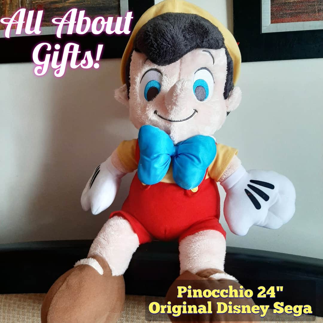 Pinocchio stuffed toy clearance