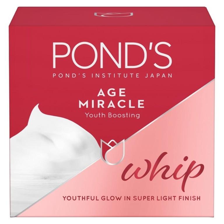 POND'S Age Miracle Whip Cream 50g, Beauty & Personal Care ...