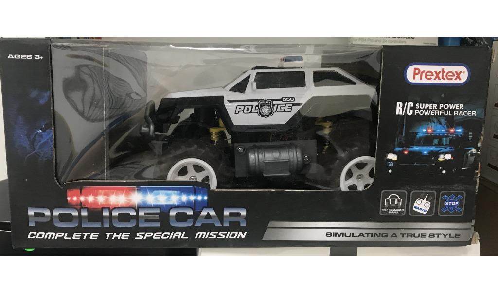 prextex remote control monster police truck