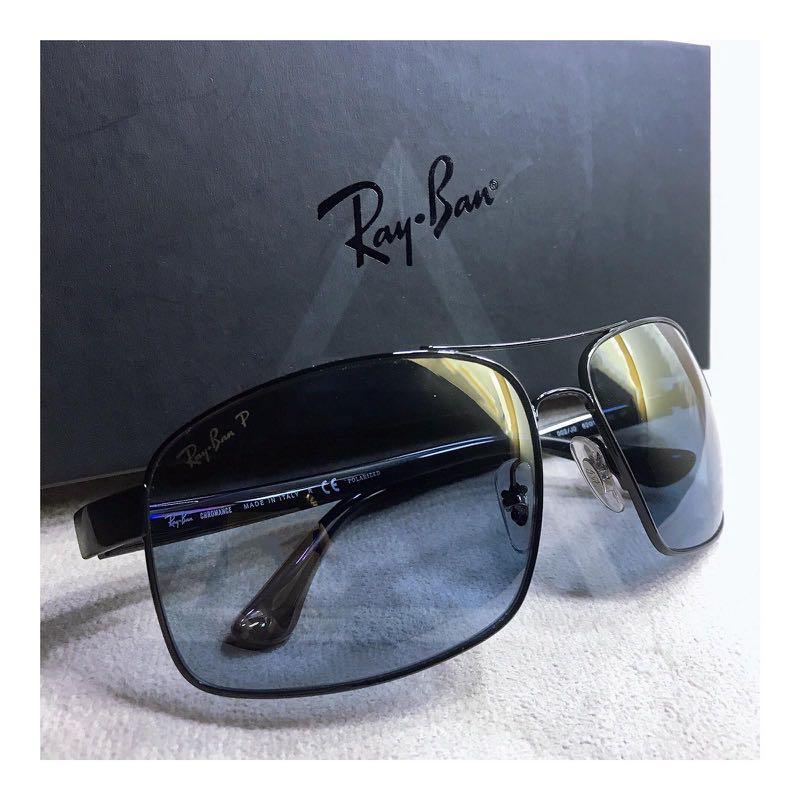 CLEARANCE Rayban Sunglass CHROMANCE RB3604CH Polarized 002 JO