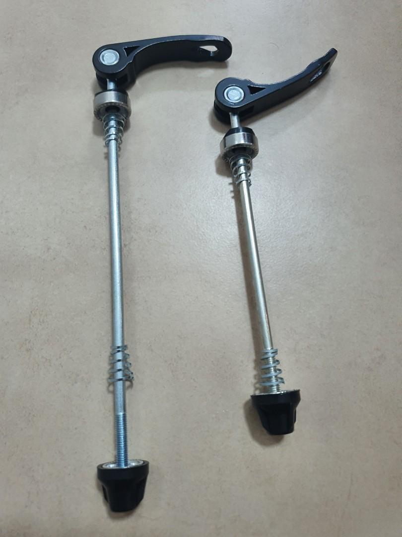 Rear and front quick release skewers, Sports Equipment, Bicycles