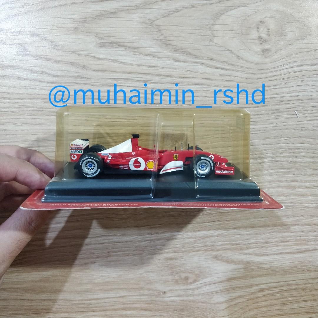 SHELL FERRARI FORMULA 1 F1 F2002 MICHAEL SCHUMACHER 1/43 (ITEM FROM ...