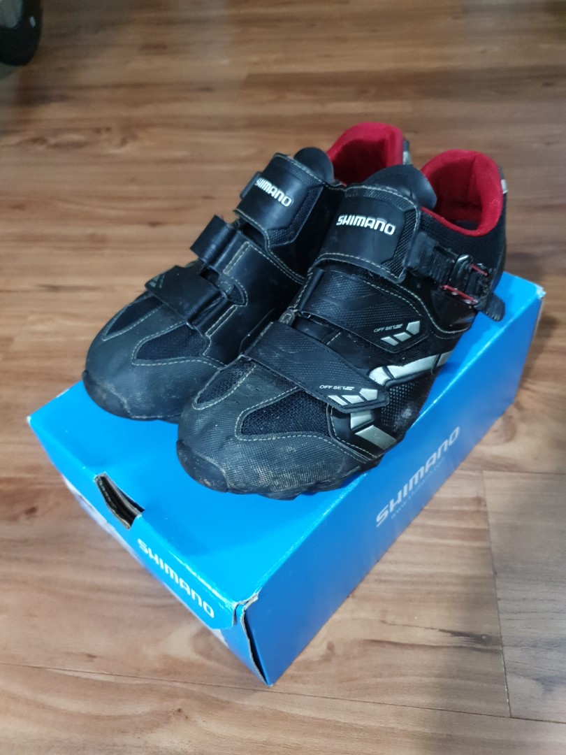 SHIMANO SH-M088LE Black Noir MTB Cycling Shoe (Wide Foot, Size 42 ...