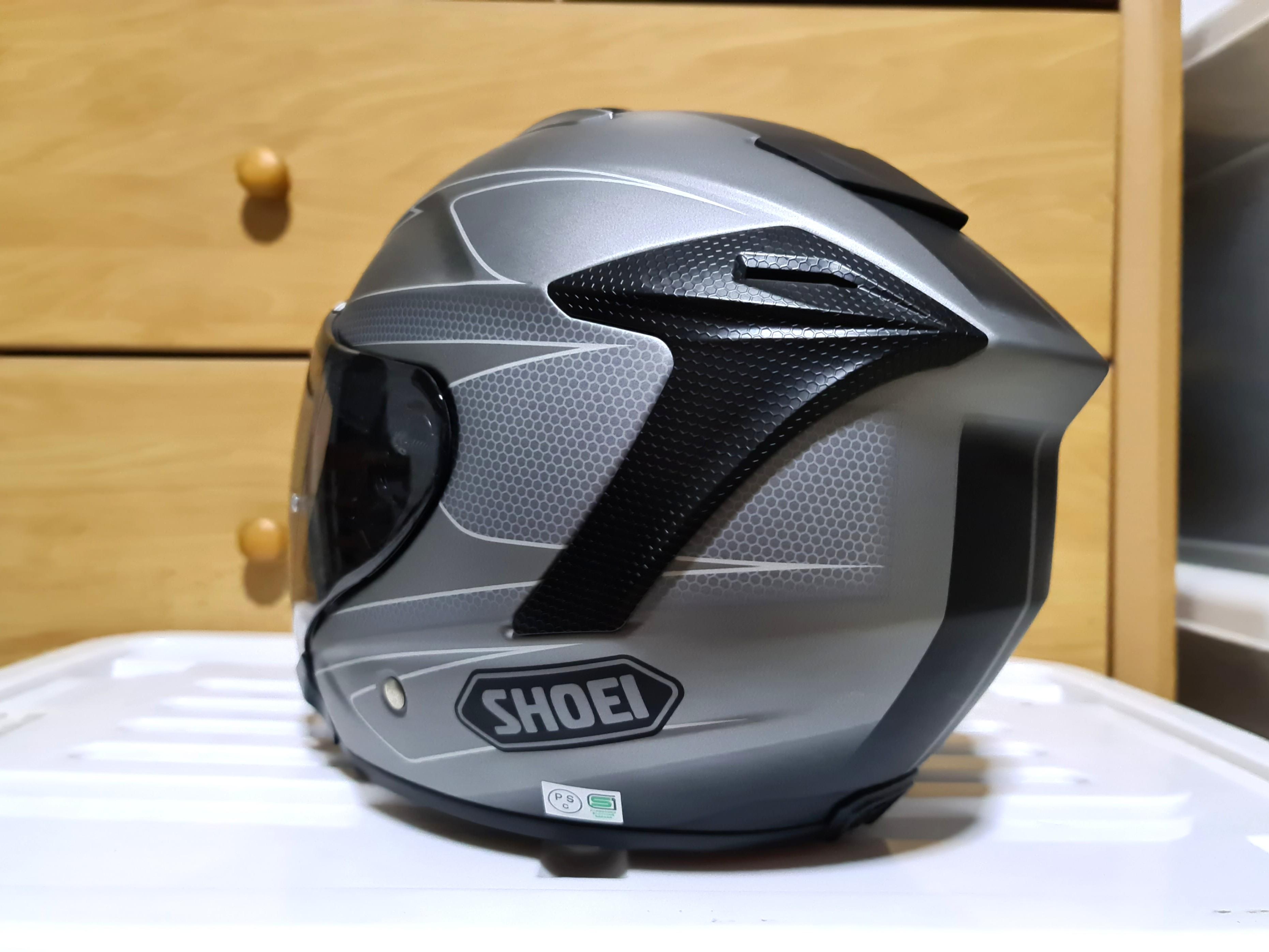 Shoei J-Force 4 Moderno, Motorcycles, Motorcycle Apparel on Carousell