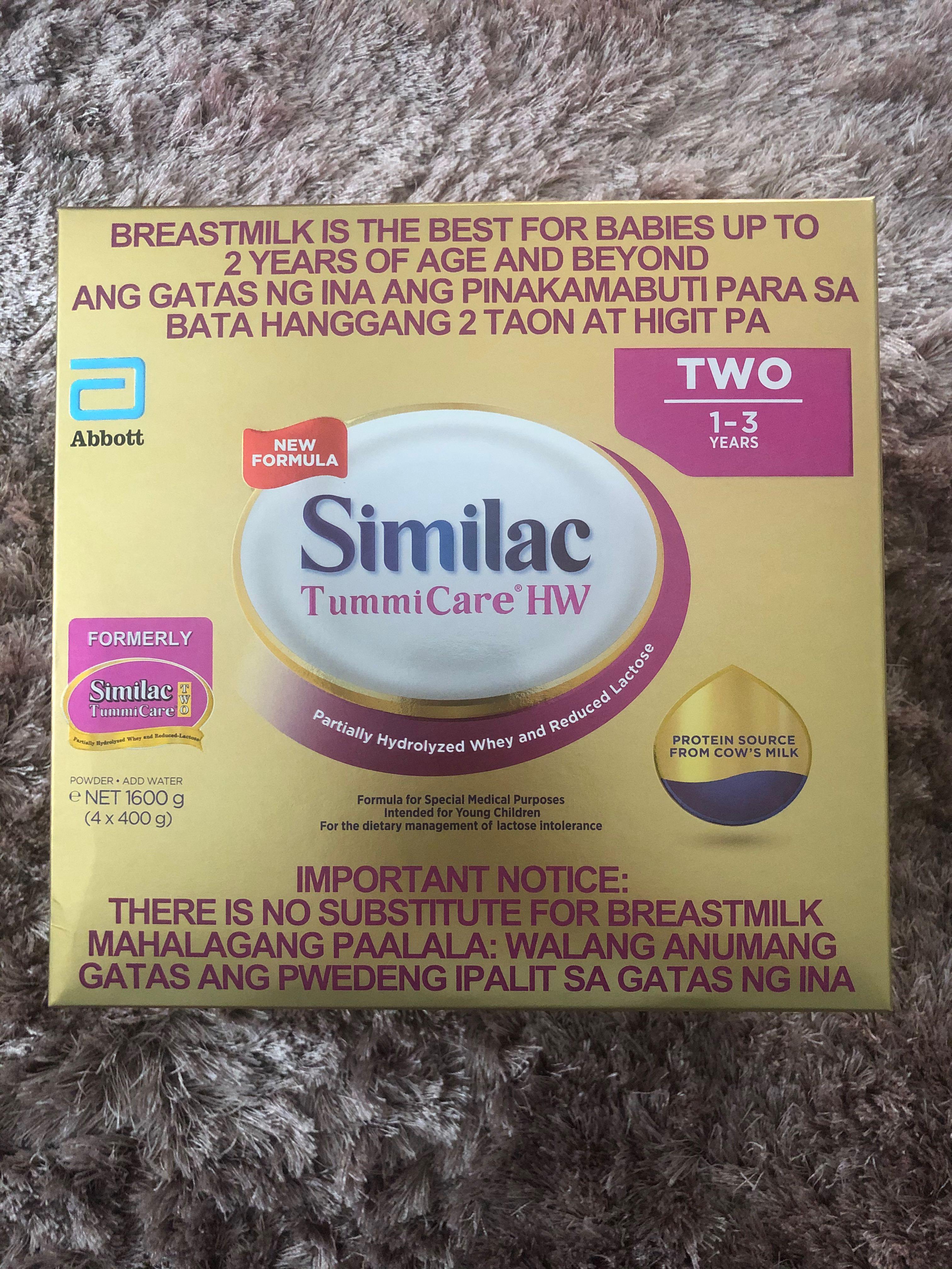 similac for 4 years old