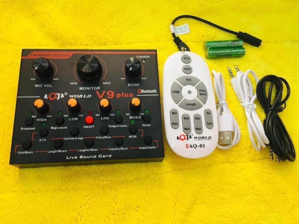 🎮Sound Card V9 Voice Converter, Professional Digital Audio Sound