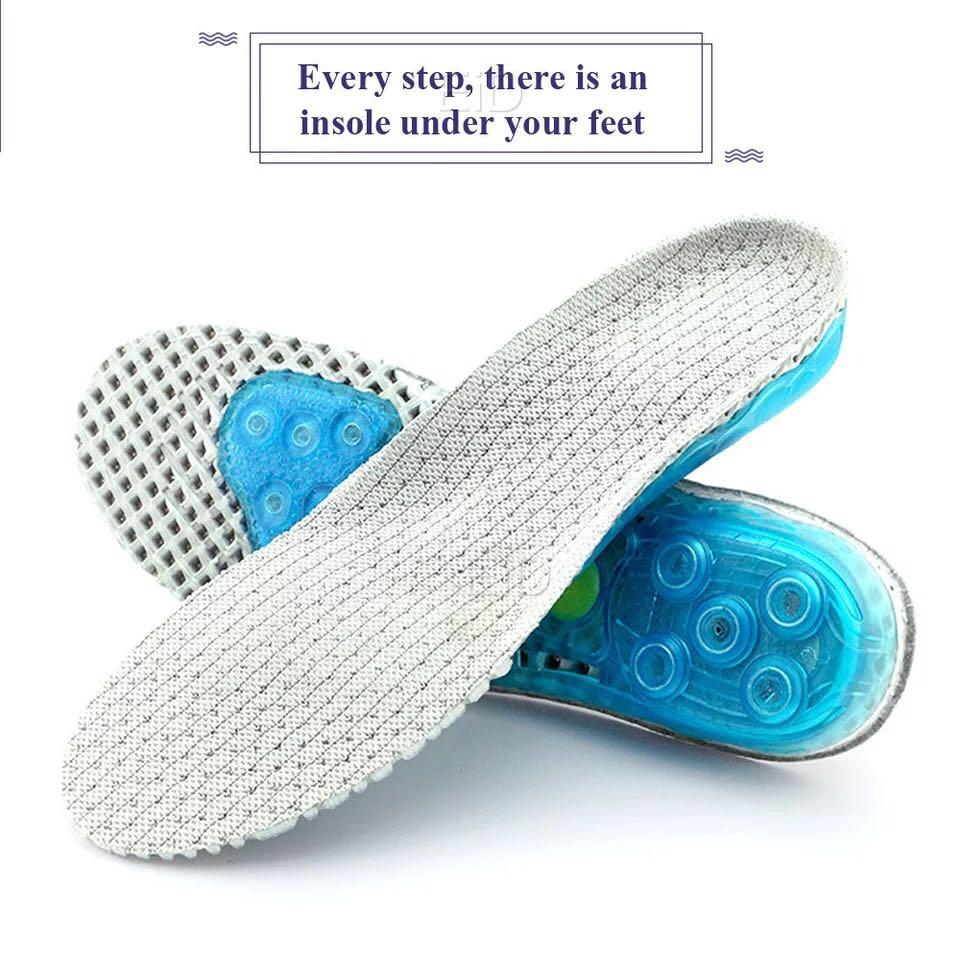 Spring silicone orthopedic shoes sole 