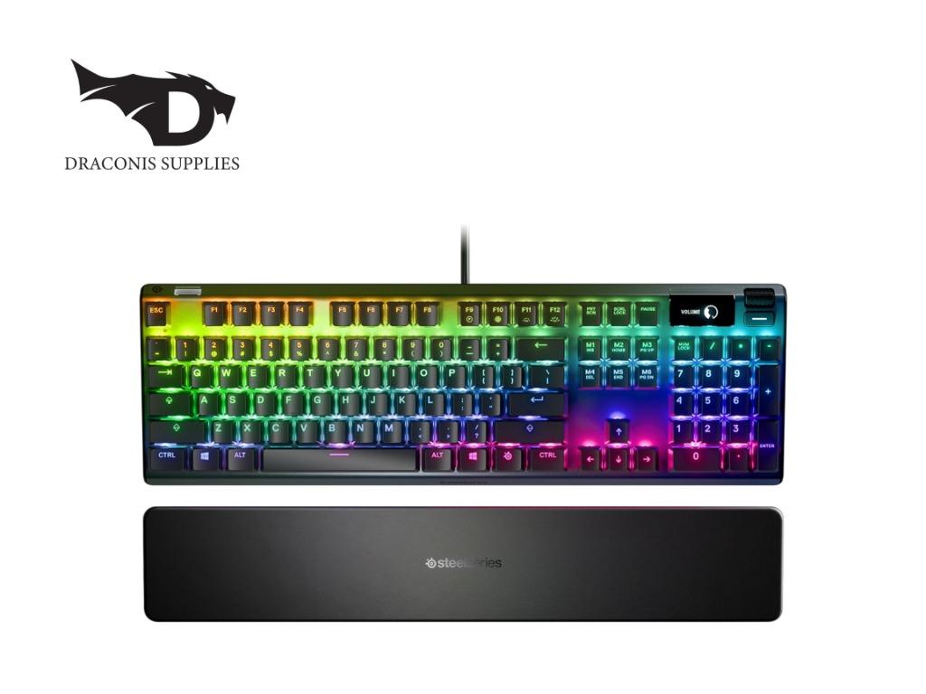 Steelseries Apex Pro Rgb Gaming Keyboard With Oled Smart Display Video Gaming Gaming Accessories On Carousell