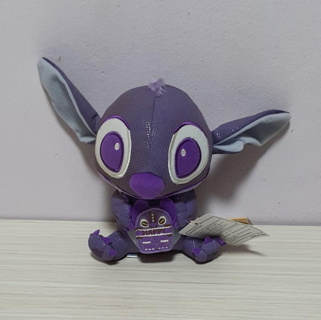 purple stitch plush
