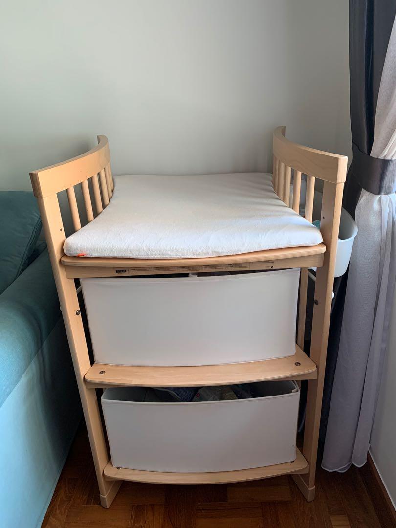 stokke care changing table discontinued