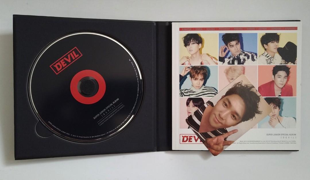 Super Junior --- Devil （分類：其他周邊）位於 Hong Kong。 由 fishgoodday 提交（商品編號 1022660609，圖片 3）。簡介： 強仁小卡 多年前買落，執屋放出 交收時間及地點: 上班日子18:15至 18:30九龍灣地鐵站及 19:30至19:45天水圍西鐵站。 星期六日prefer屯元天西鐵站，可再議。 可現金(面交), payme及匯豐轉帳，平郵需自費。。