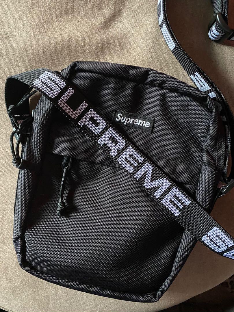 supreme shoulder bag ss18 fake vs real