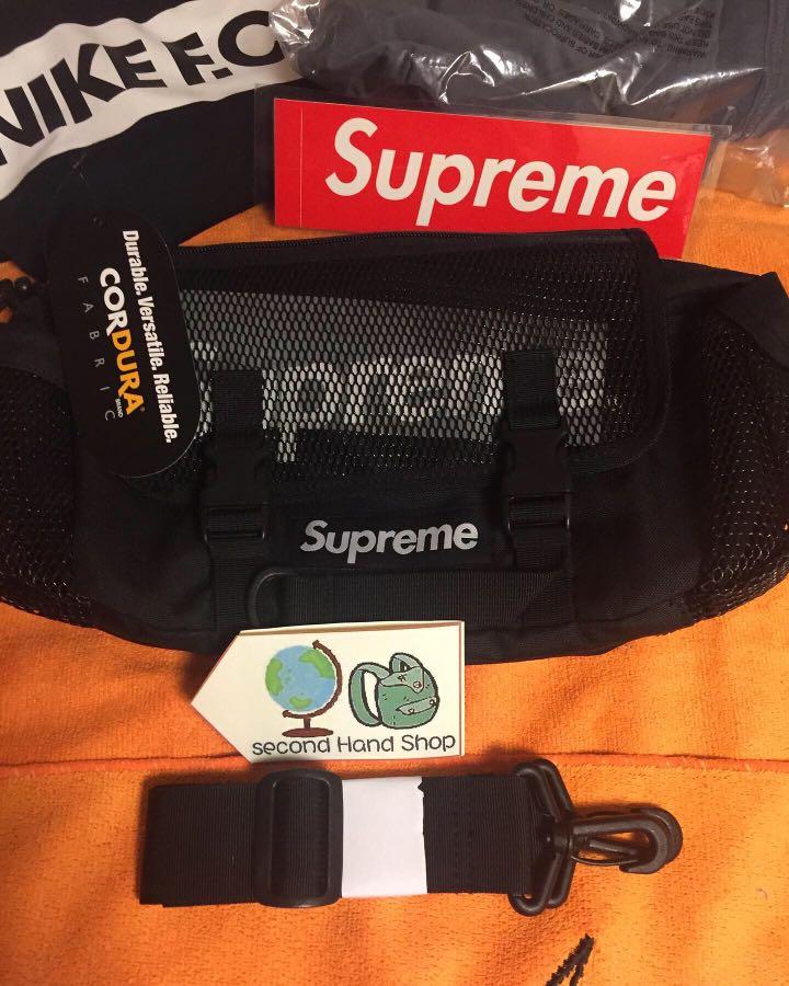 Supreme Waist Bag (ss20) Black