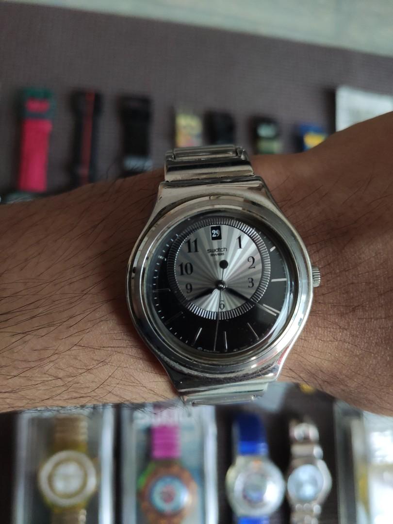 swatch irony titanium