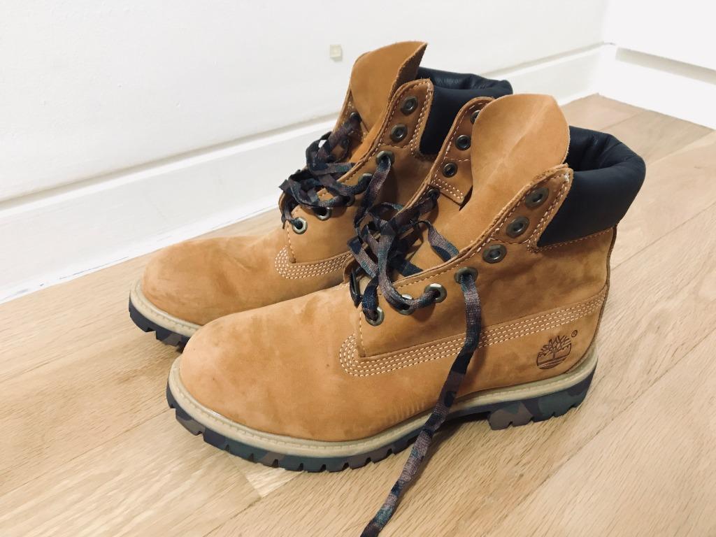 camouflage timberland boots