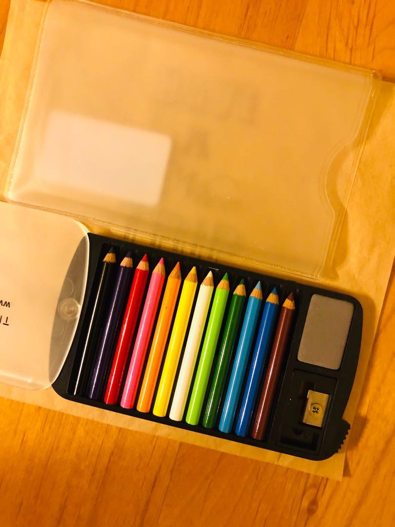 日本帶回 Tn中目黑店購入traveler S Factory 12色彩色迷你色鉛筆文具控 居家生活 文具在旋轉拍賣