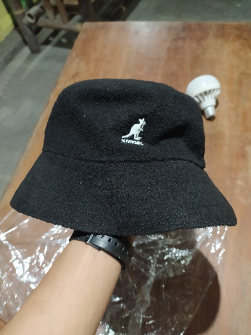 Topi Kangol Bermuda Bucket Hat, Fesyen 