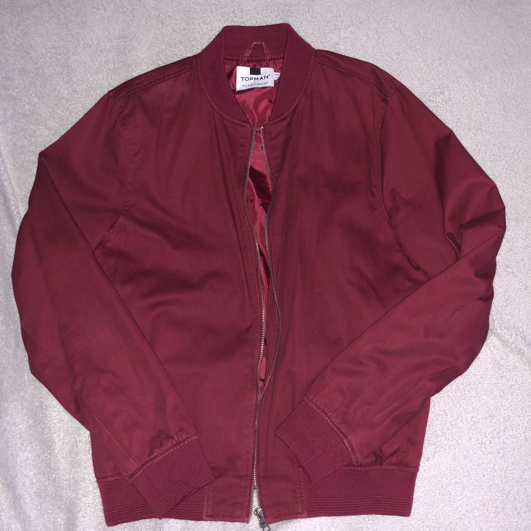 Topman red jacket outlet
