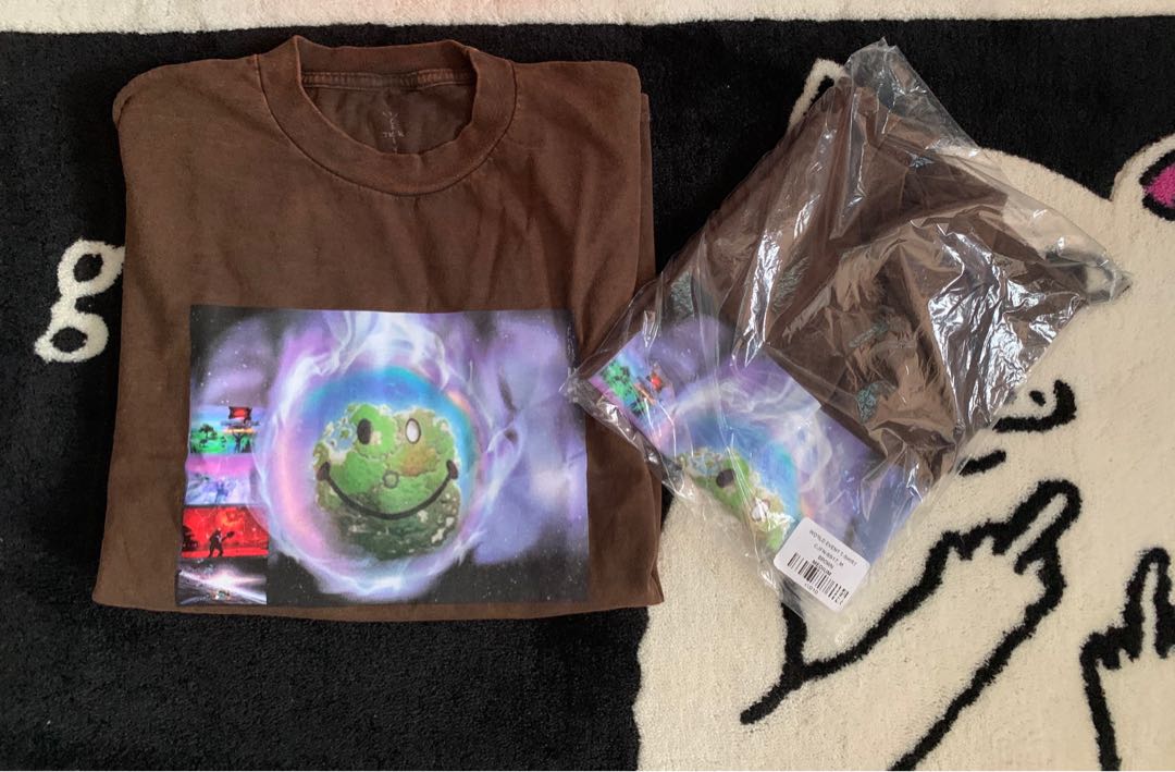 Travis scott world event t shirt clearance