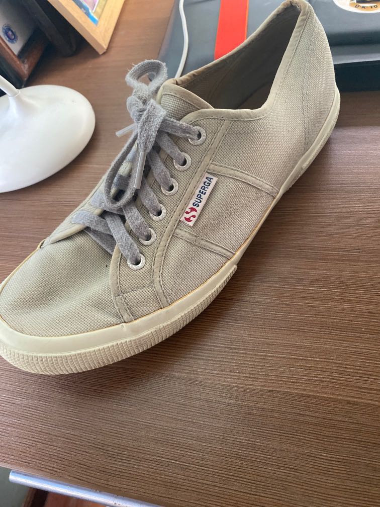 Used Superga Grey US11 but fits like a 