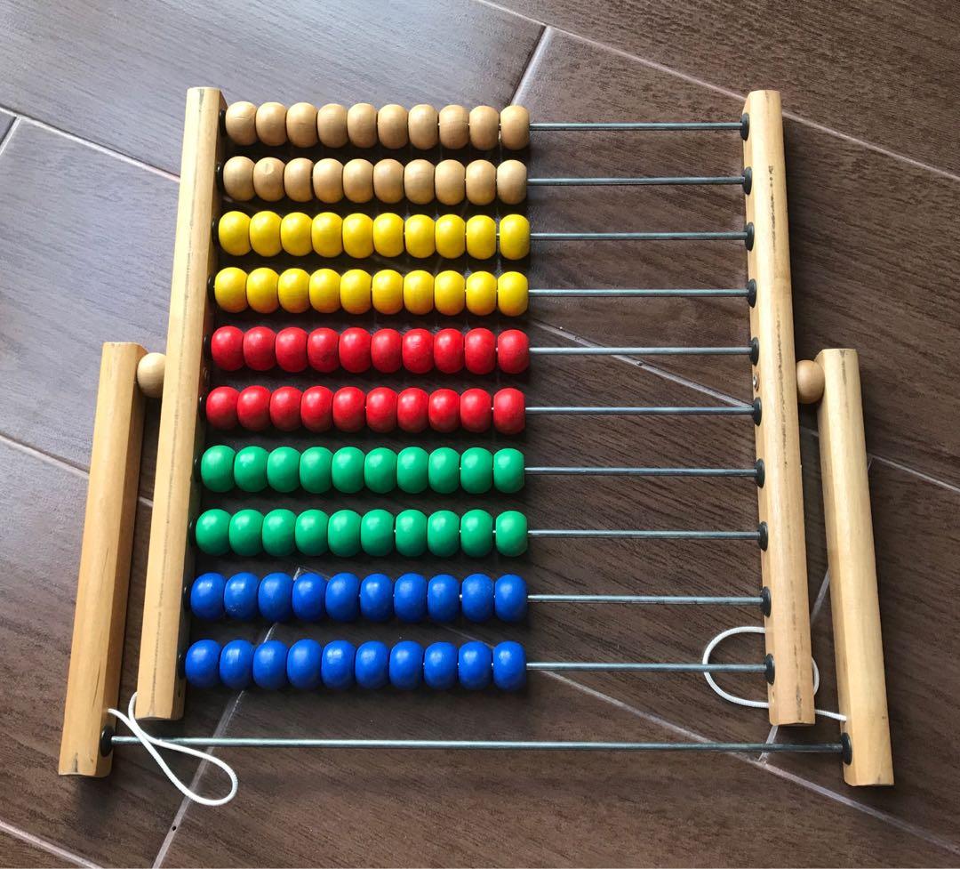 wooden abacus ikea