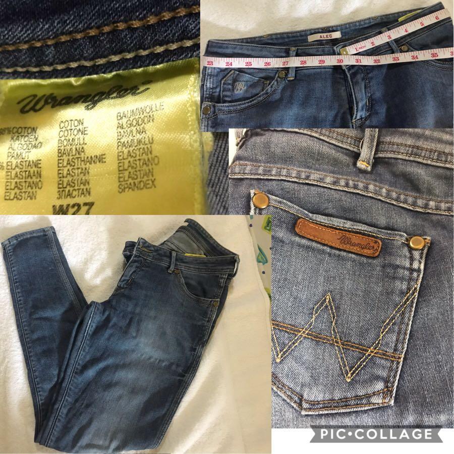 Wrangler skinny jeans size 30 bought in Japan, Women's Fashion, Bottoms,  Jeans on Carousell