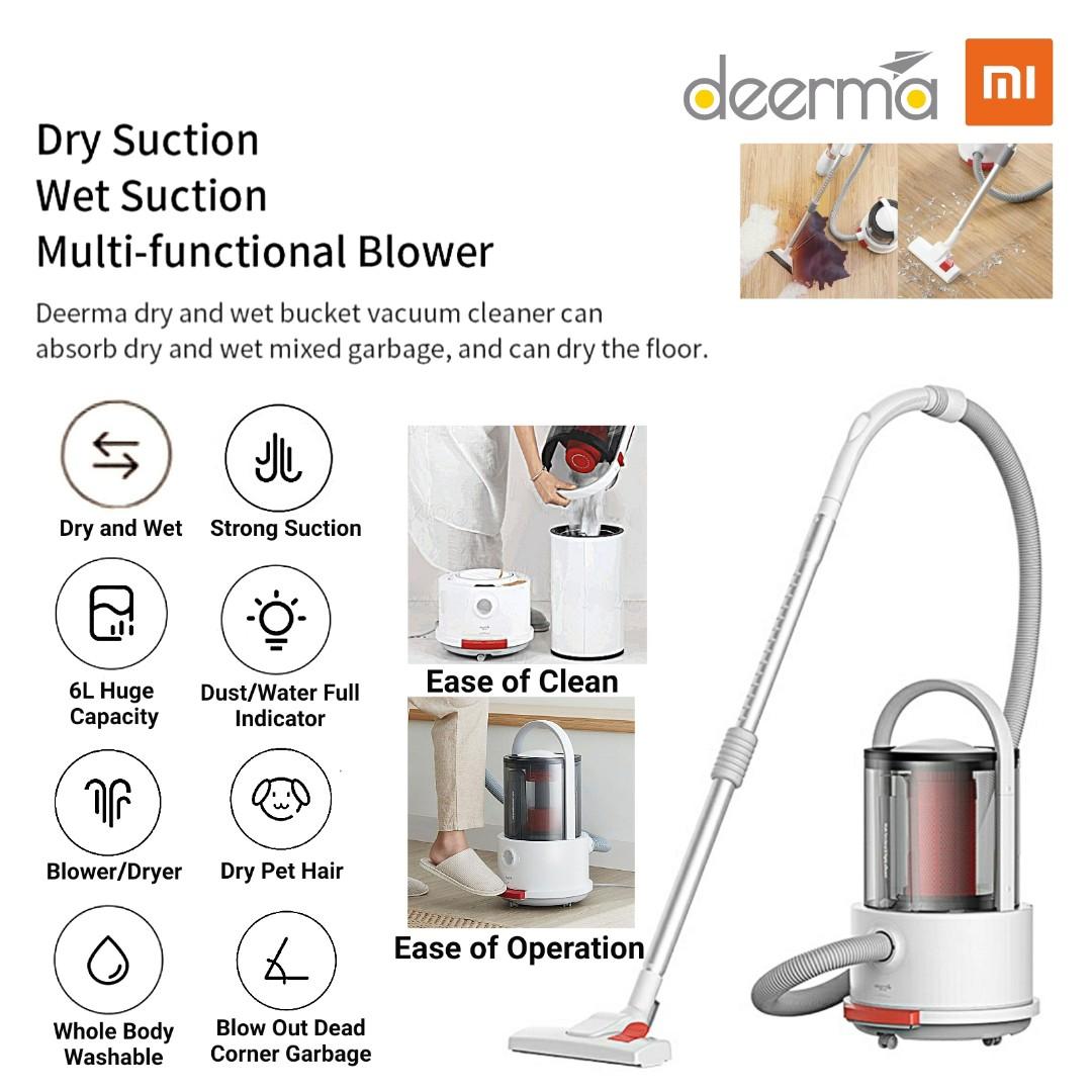 Xiaomi Deerma Vacuum Cleaner TJ200 Wet and Dry cum Dryer/Blower ...