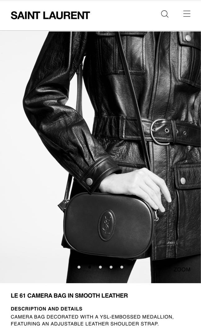 Le 61 camera bag in smooth leather Outlet