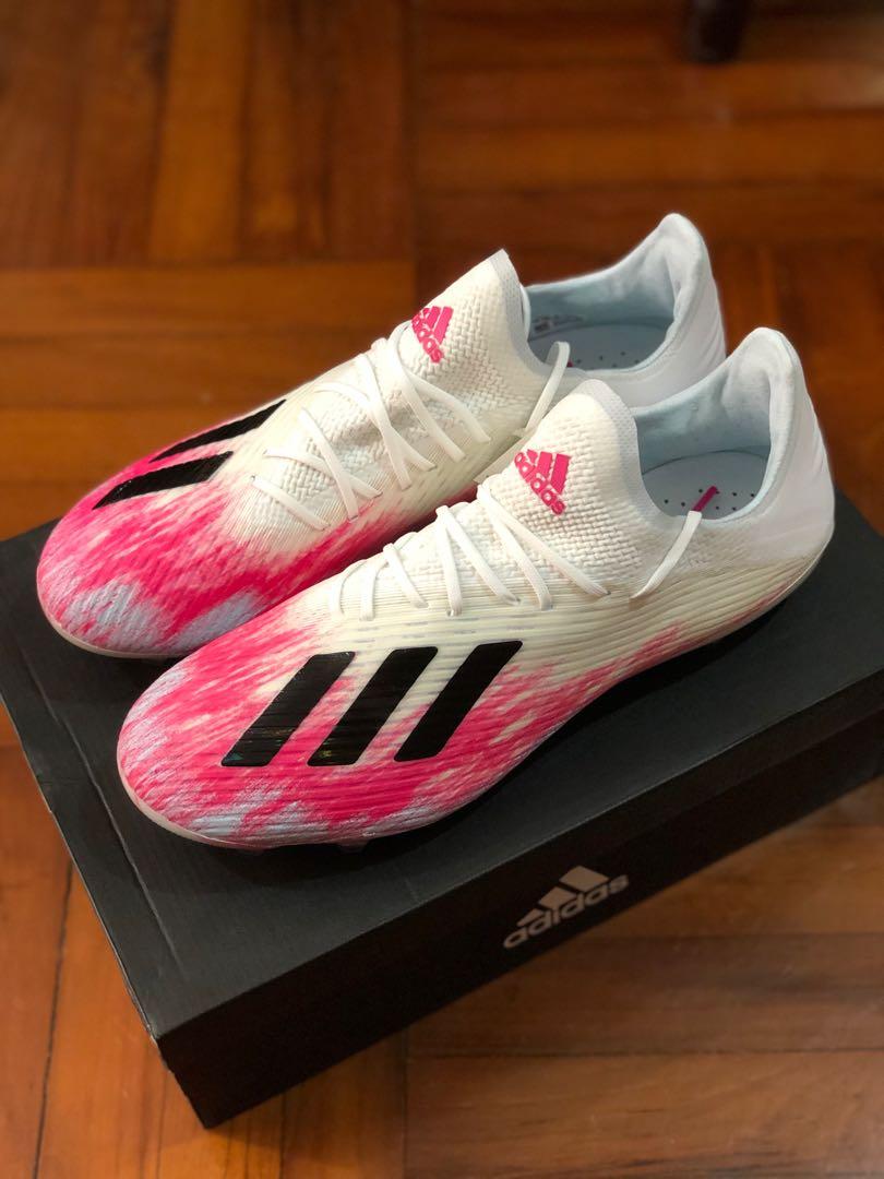 100% 全新Adidas X19.1 AG Football Boots, 男裝, 鞋, 靴- Carousell