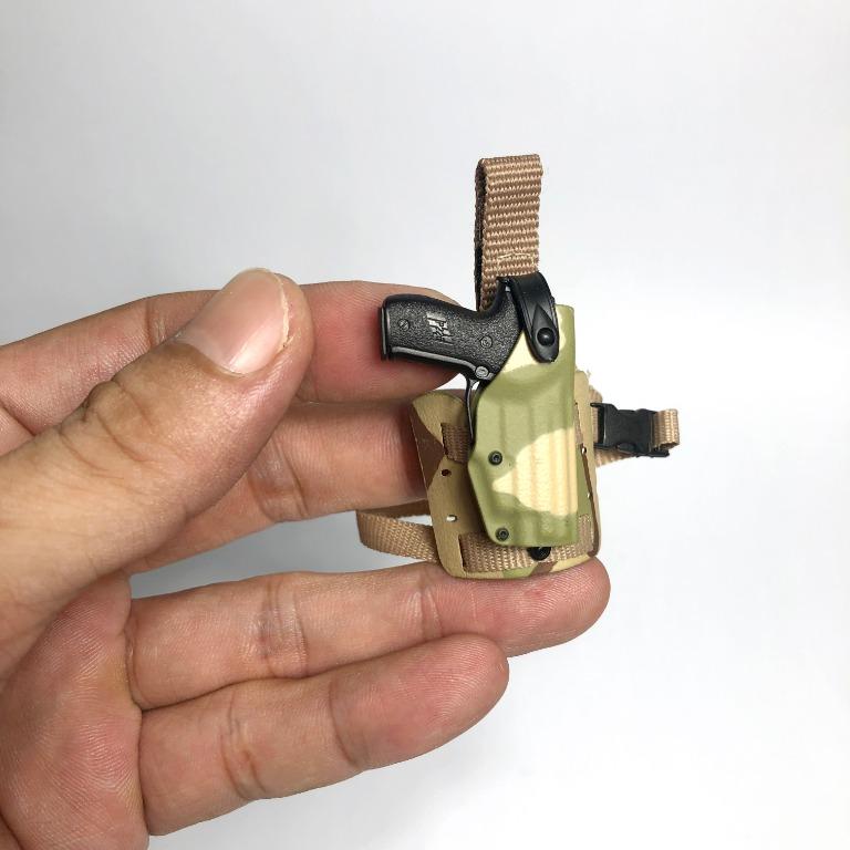 1/6 Scale Hot Toys Glock Pistols/Holsters for 12" action figure