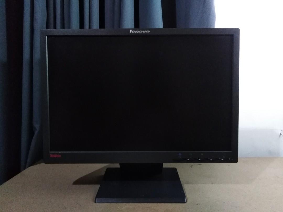 21 5 Thinkvision Lenovo Monitor Electronics Computer Parts Accessories On Carousell