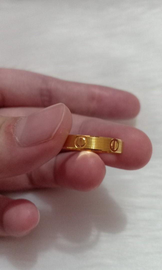size 9 cartier ring