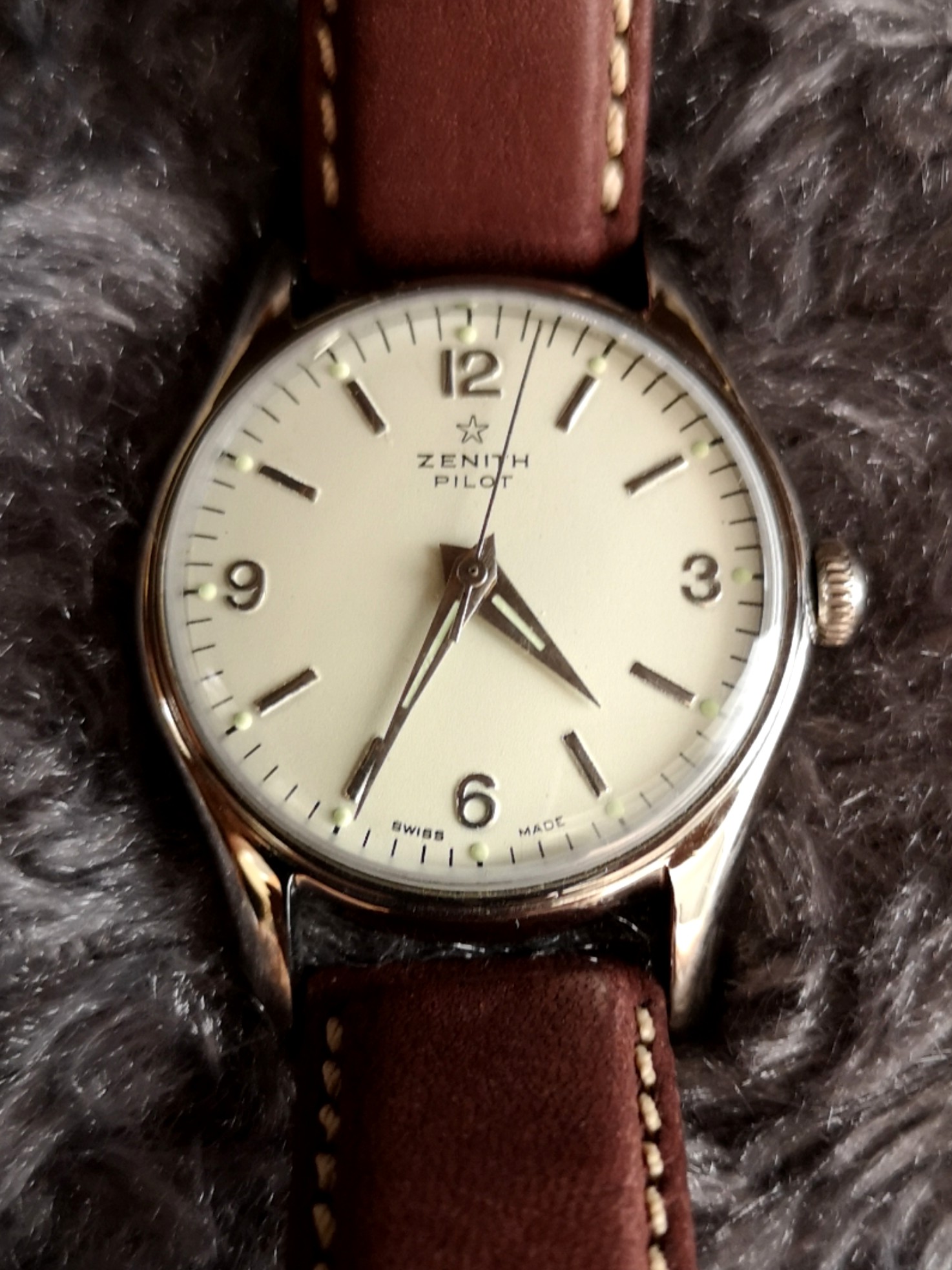 zenith manual wind watch