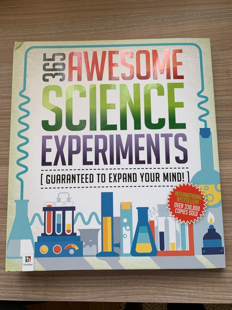 365 Awesome Science Experiments Book Books Stationery Books On Carousell