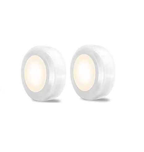 6496 Under Cabinet Lighting Geelion Led Closet Light Color Changing Puck Lights Stick On Lights Counter Lighting Battery Operated Night Light For Decor 2 Pack Electronics Others On Carousell