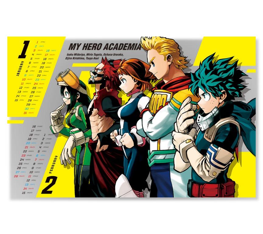 預訂 日版 我的英雄學院my Hero Acadamia 僕のヒーローアカデミア コミックカレンダー21 玩具 遊戲類 玩具 Carousell